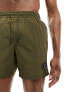 Фото #5 товара Marshall Artists crinkle nylon swim short with logo in khaki