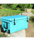 Фото #8 товара Hot Selling Blue Color 65Qt Outdoor Cooler Fish Ice Chest Box 2022 Popular Camping Cooler Box