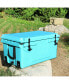 Фото #9 товара Hot Selling Blue Color 65Qt Outdoor Cooler Fish Ice Chest Box 2022 Popular Camping Cooler Box