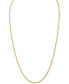 ფოტო #1 პროდუქტის Box Link 24" Chain Necklace, Created for Macy's
