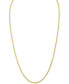 Esquire Men's Jewelry box Link 24" Chain Necklace, Created for Macy's Gold Over Silver, 24 Inch - фото #1