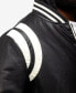 ფოტო #6 პროდუქტის Men's Grainy Polyurethane Hooded Jacket with Faux Shearling Lining