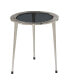 Contemporary Aluminum Accent Table