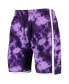 Фото #3 товара Men's Purple Los Angeles Lakers Hardwood Classics 2009 Galaxy Swingman Shorts