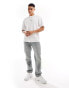 Jack & Jones oversized soul dove back print t-shirt in white