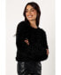 ფოტო #4 პროდუქტის Women's Sabrina Knit Sweater