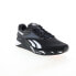 Reebok Nano X3 Mens Black Synthetic Lace Up Athletic Cross Training Shoes