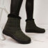 Waterproof snow boots with zipper NEWS W EVE181D khaki