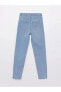Фото #7 товара Lcw Jeans Kadın Yüksek Bel Slim Fit Jean Pantolon
