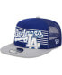 Фото #1 товара Men's Royal Los Angeles Dodgers Speed Golfer Trucker Snapback Hat
