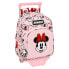 Фото #1 товара Школьный рюкзак с колесиками Minnie Mouse Me time Розовый (28 x 34 x 10 cm)