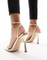 Фото #8 товара Simmi London Damira strappy barely there sandal in gold