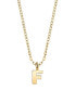 Фото #7 товара 2028 gold-Tone Initial Necklace 20"