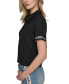 ფოტო #3 პროდუქტის Women's Logo-Tape Polo Top