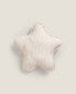 Children's muslin star cushion