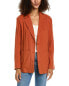 Фото #1 товара Monrow Oversized Linen-Blend Blazer Women's Red Xs