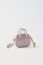 Фото #8 товара Patent-finish crossbody bag