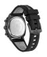 Men's Wildcat Black Silicone Strap Watch 40mm