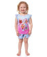 Magic Tears Toddler Girls' Sleep Pajama Sleep Set Shirt And Shorts Kids