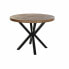 Обеденный стол DKD Home Decor Чёрный Натуральный Металл древесина акации 101 x 101 x 79 cm 100 x 100 x 76 cm