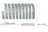 Фото #5 товара PAULMANN 705.79 - Universal strip light - Indoor - Silver - Metal - II - Warm white