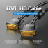 DVI-D Extension Cable Vention EAABG Black 1,5 m