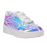 Фото #4 товара Puma Slipstream Iridescent Lace Up Womens Clear, Multi Sneakers Casual Shoes 39