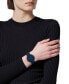 ფოტო #5 პროდუქტის Women's Swiss Medusa Pop Blue Silicone Strap Watch 39mm Set