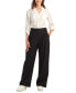 Juniors' Pleated-Front Wide-Leg Pants