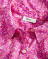 ფოტო #6 პროდუქტის Women's Button-Front Crepe Shirt, Created for Macy's