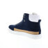 Фото #6 товара English Laundry Highfield ELH2030 Mens Blue Leather Lifestyle Sneakers Shoes 8