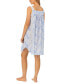 Women's Cotton Printed Sleeveless Nightgown