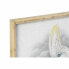 Painting DKD Home Decor 50 x 2,8 x 70 cm Colonial Parrot (2 Units)