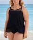 ფოტო #2 პროდუქტის Plus Size Mirage Tankini Top