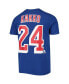 Big Boys Kaapo Kakko Blue New York Rangers Player Name and Number T-shirt