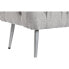 Фото #3 товара Банкетка Home ESPRIT Серый Серебристый полиэстер Металл 103 x 46 x 42 cm