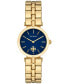 ფოტო #1 პროდუქტის Women's Kira Gold-Tone Stainless Steel Bracelet Watch 30mm