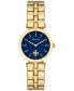 Фото #1 товара Часы Tory Burch Kira Gold Tone Stainless Steel Watch 30mm