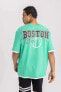 Фото #8 товара Футболка Defacto Boston Celtics Oversize Fit