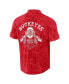 Фото #4 товара Men's Darius Rucker Collection by Scarlet Ohio State Buckeyes Team Color Button-Up Shirt