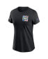 ფოტო #2 პროდუქტის Women's Black New York Jets 2023 NFL Crucial Catch Sideline Tri-Blend T-shirt
