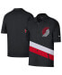 ფოტო #2 პროდუქტის Men's Black, Red Portland Trail Blazers 2021/22 City Edition Therma Flex Showtime Short Sleeve Full-Snap Collar Jacket