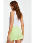 ფოტო #2 პროდუქტის Women's Button Detail Tailored Shorts