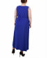 Фото #2 товара Plus Size Ankle Length Sleeveless Dress