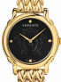 Фото #2 товара Versace Damen Armbanduhr Safety Pin 34 mm Versace-Prägung auf dem Zifferblatt Armband Edelstahl VEPN00620