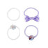 Hair ties Frozen 6 Units Multicolour Blue