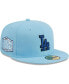 Фото #1 товара Men's Light Blue Los Angeles Dodgers 59FIFTY Fitted Hat