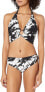 Фото #3 товара Carmen Marc Valvo 264258 Women's High Waist Bikini Bottom Swimwear Size XS