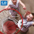 Фото #7 товара Игрушка баскетбольное кольцо CB с мячом и насосом оранжево-черное