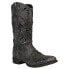 Roper Belle Ll Metallic Snip Toe Cowboy Womens Black Casual Boots 09-021-0914-2
